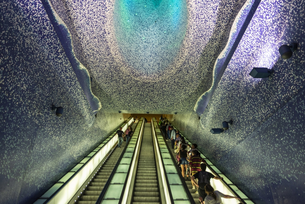 metro di Napoli