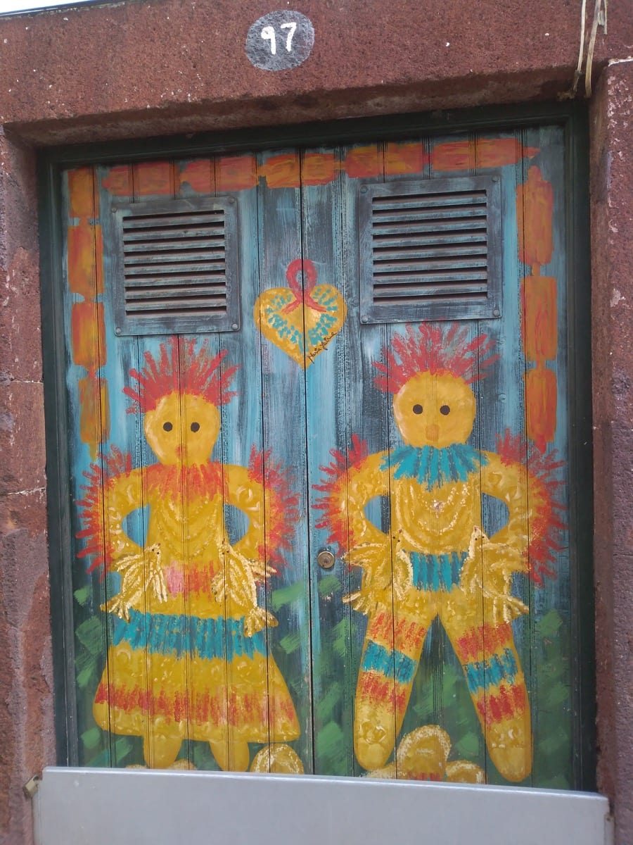 Rua de Santa Maria a madeira