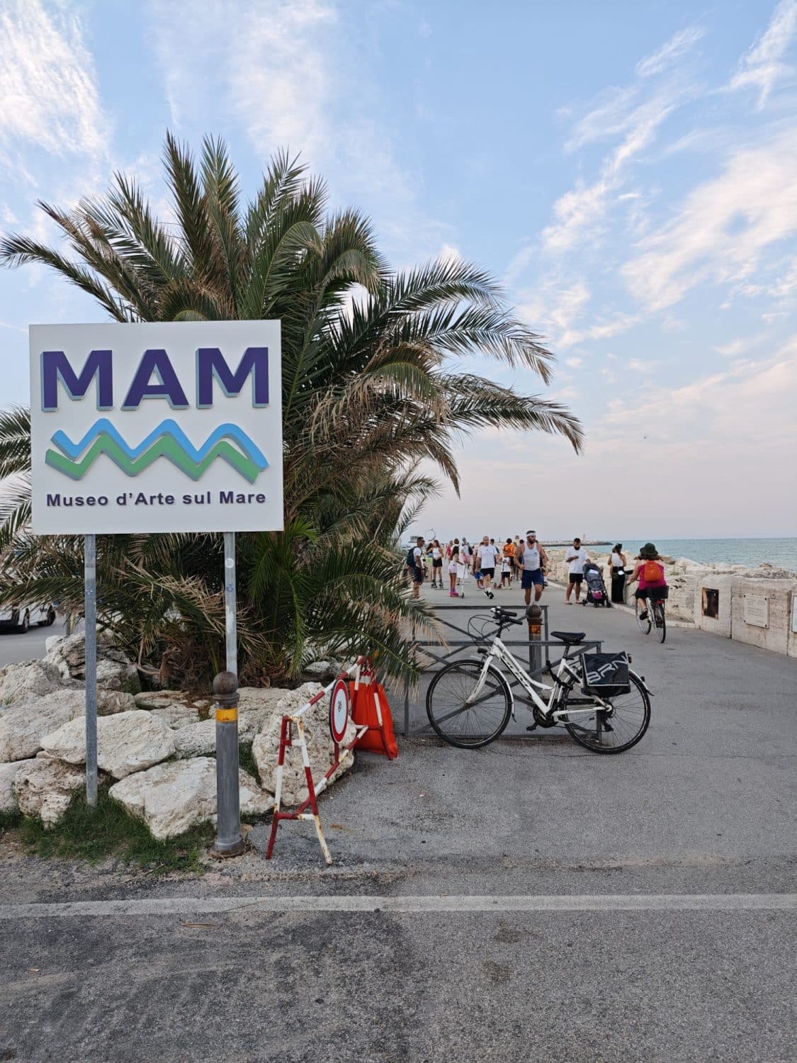 Museo d’Arte sul Mare (MAM) entrata