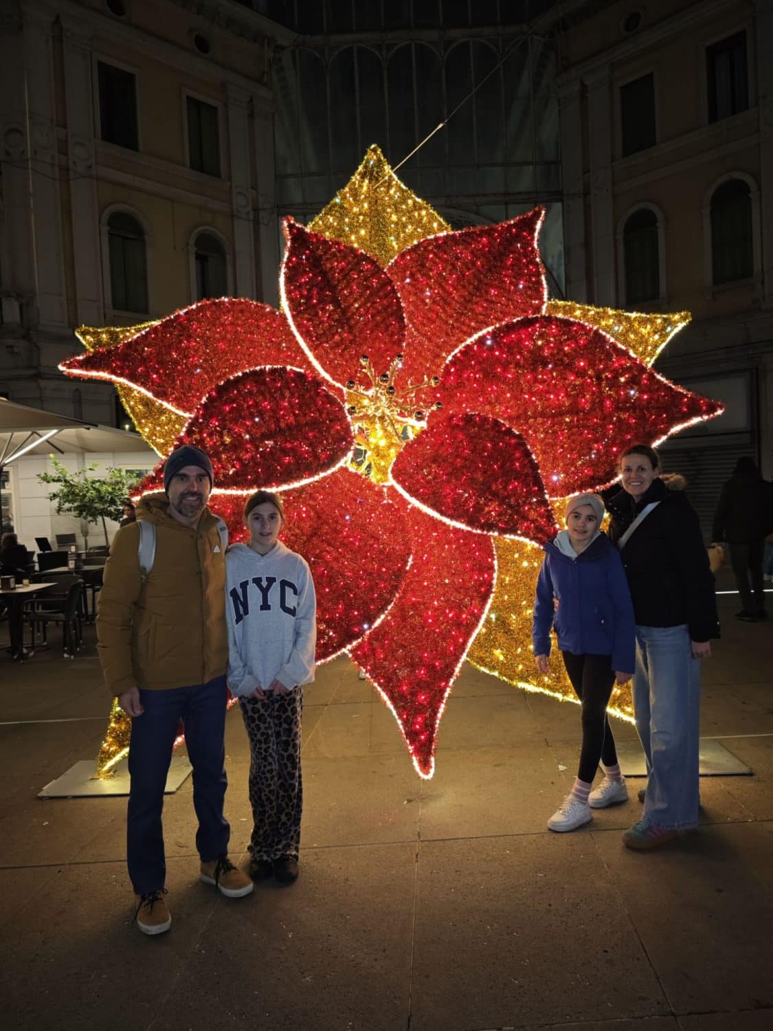 Piazza Ferretto Mestre a Natale