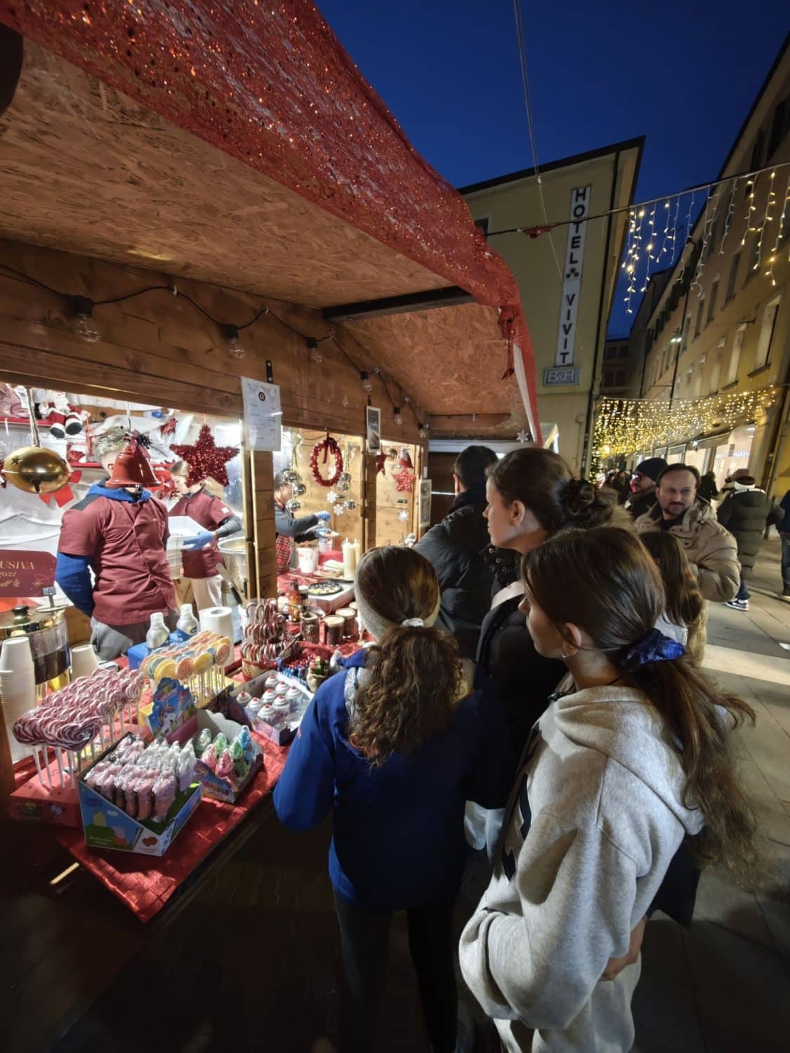 casette in legno a Mestre per il Natale